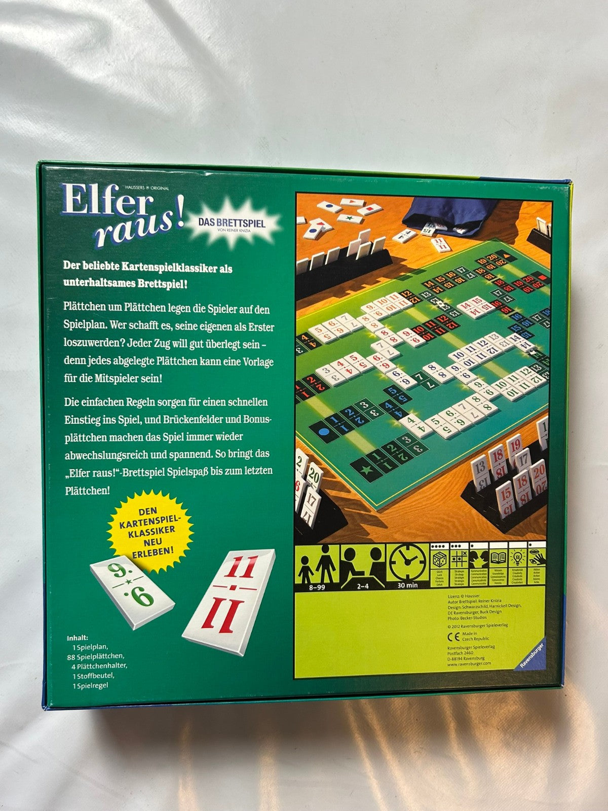 Elfer raus! Das Brettspiel  Ravensburger 2012  Vollständig - Ansicht 8