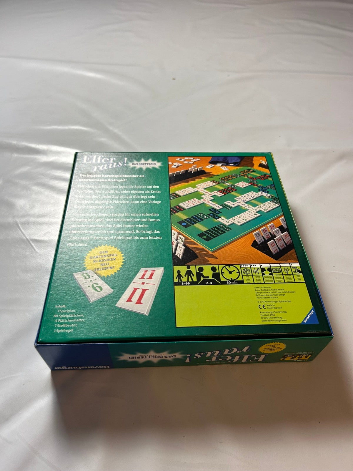 Elfer raus! Das Brettspiel  Ravensburger 2012  Vollständig - Ansicht 9