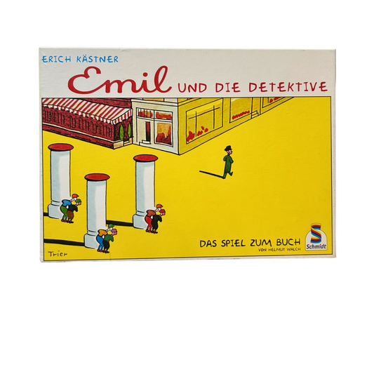 Emil und die Detektive  Das Spiel zum Buch Schmidt Spiele  Vollatändig - Ansicht 1