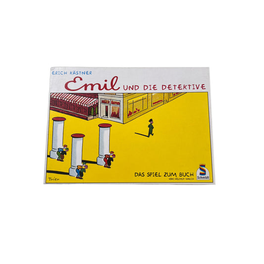 Emil und die Detektive - Das Spiel zum Buch Schmidt Spiele - Vollatändig – SKU A13868 – Rollenspiel-Buch gebraucht kaufen bei Brettspielimperium