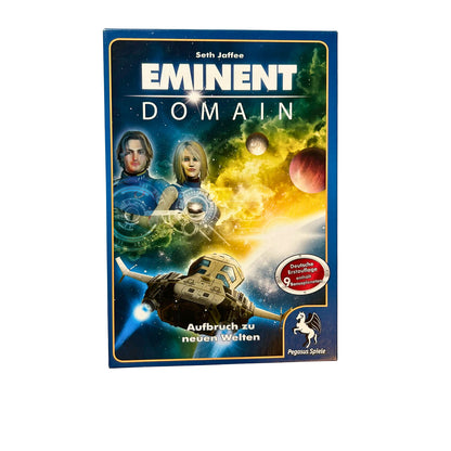 Eminent Domain Deutsche Erstauflage Pegasus Spiele – SKU A10231 – Gesellschaftsspiel gebraucht kaufen bei Brettspielimperium