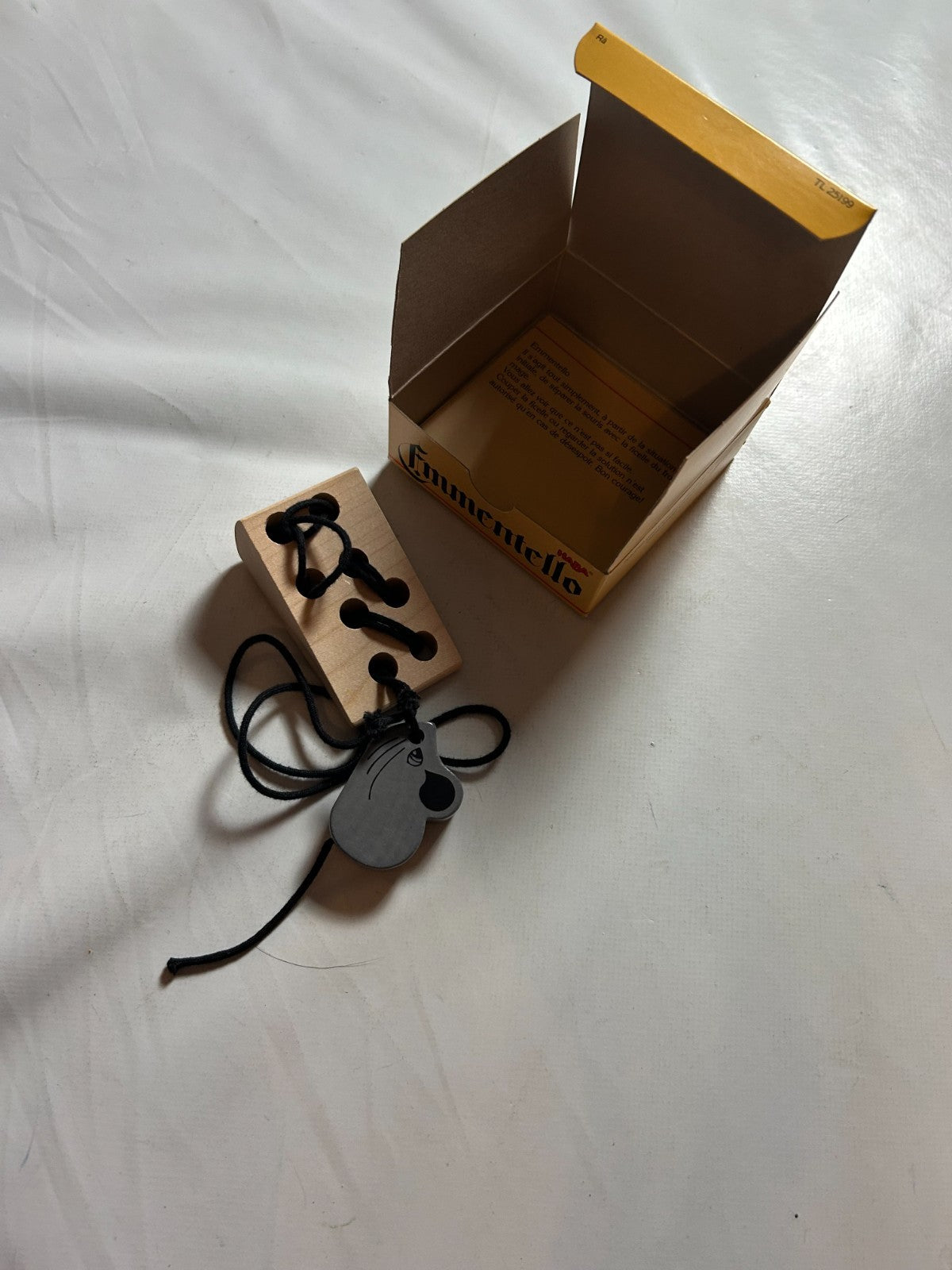 Emmentello HABA  Mouse & Cheese String Puzzle Made In Germany  Vollständig - Ansicht 7