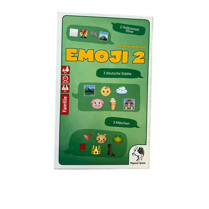 Emoji 2 Peter Neugebauer Pegasus Spiele Kartenspiel – SKU A9053 – Kartenspiel gebraucht kaufen bei Brettspielimperium