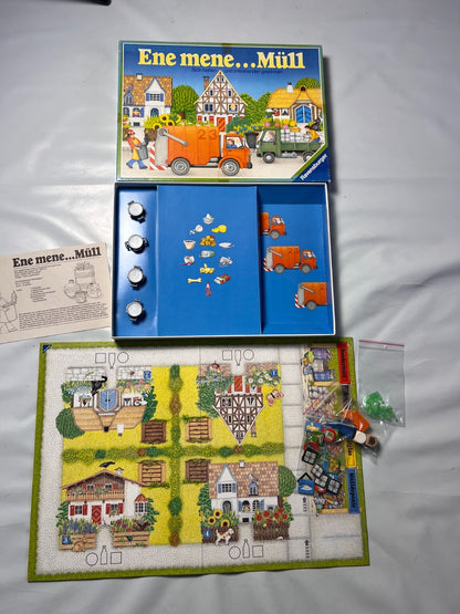 Ene Mene ... Müll Brettspiel Gesellschaftsspiel Ravensburger 1990  Vollständig - Ansicht 2