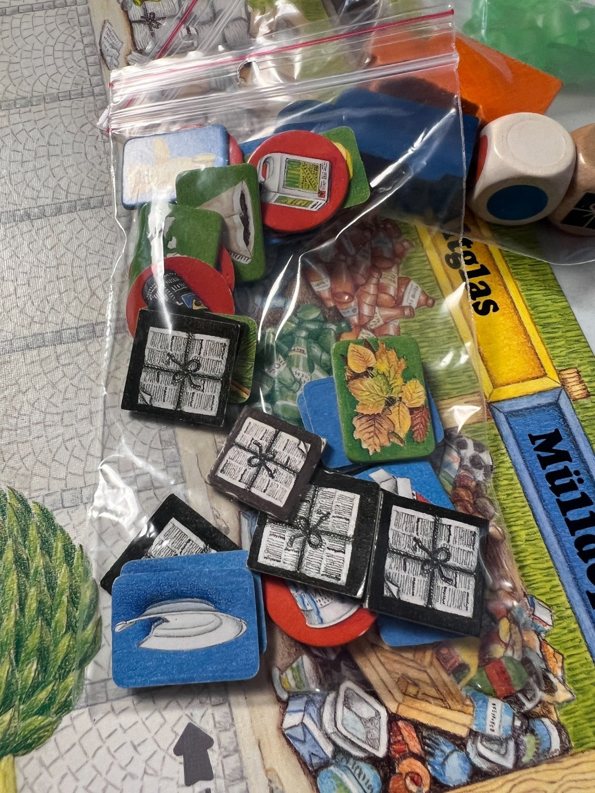 Ene Mene ... Müll Brettspiel Gesellschaftsspiel Ravensburger 1990  Vollständig - Ansicht 3