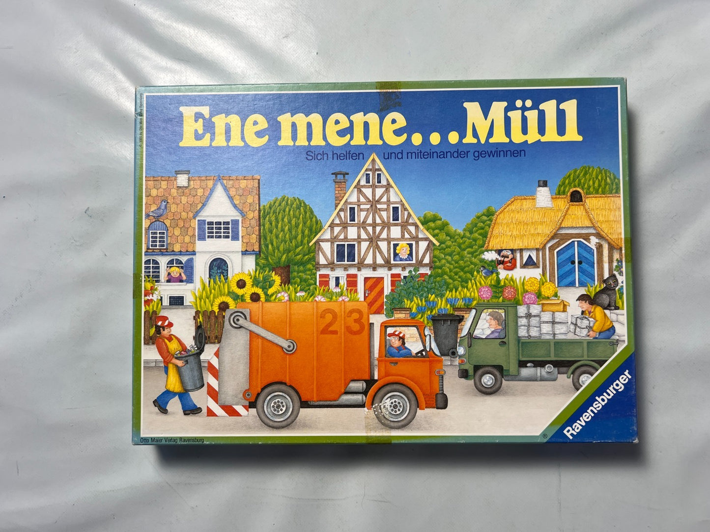 Ene Mene ... Müll Brettspiel Gesellschaftsspiel Ravensburger 1990  Vollständig - Ansicht 5