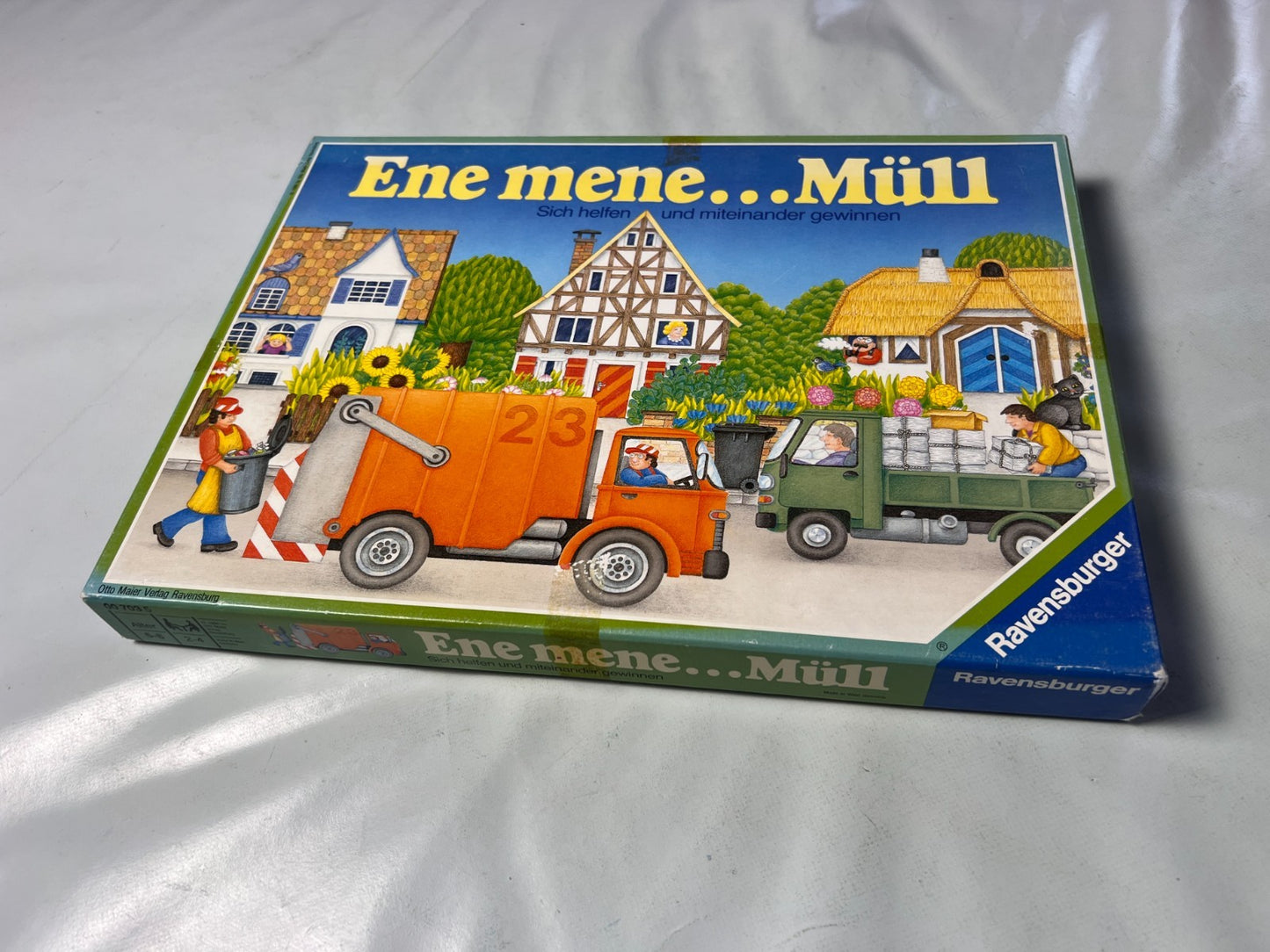 Ene Mene ... Müll Brettspiel Gesellschaftsspiel Ravensburger 1990  Vollständig - Ansicht 9