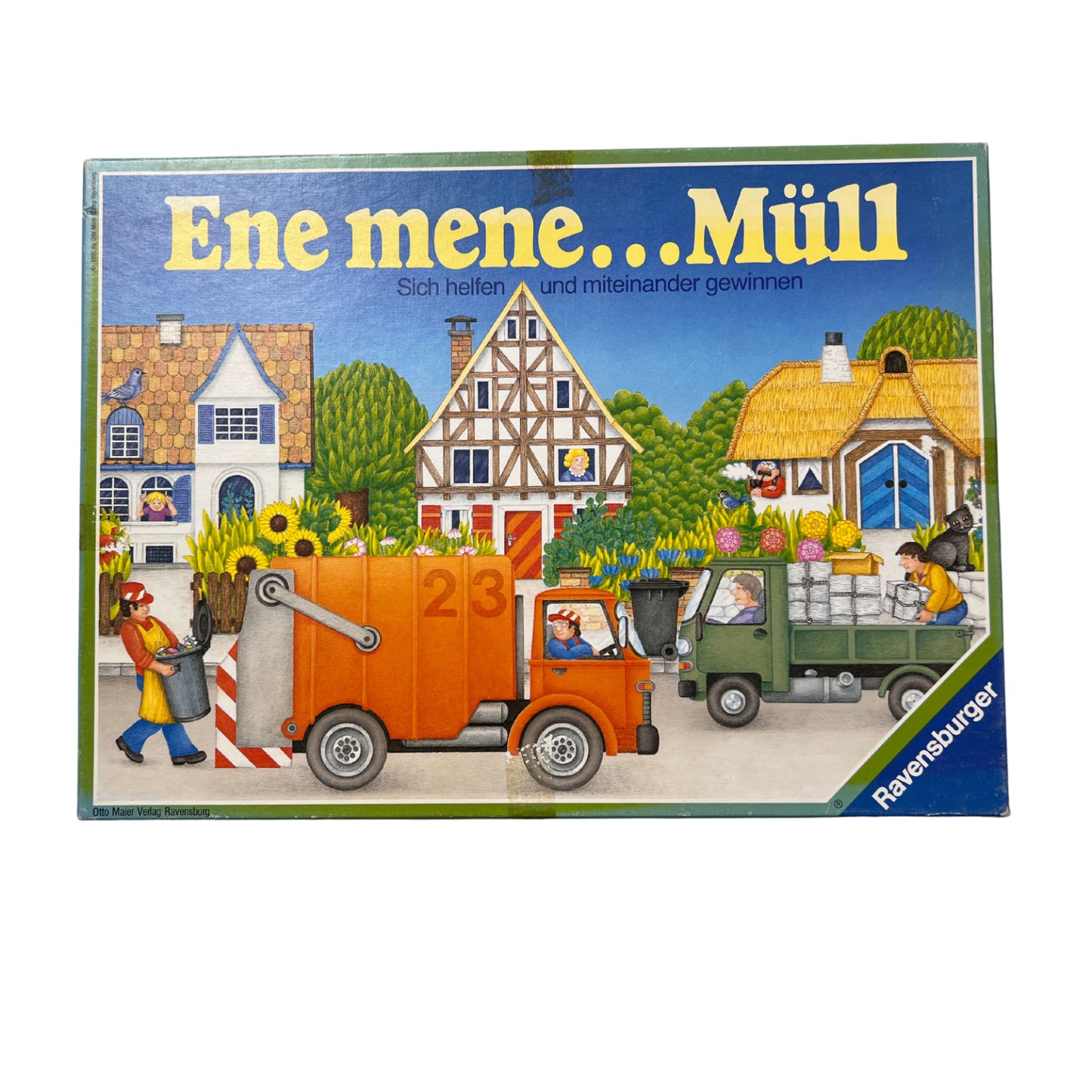 Ene Mene ... Müll Brettspiel Gesellschaftsspiel Ravensburger 1990 – SKU A13000 – Gesellschaftsspiel gebraucht kaufen bei Brettspielimperium