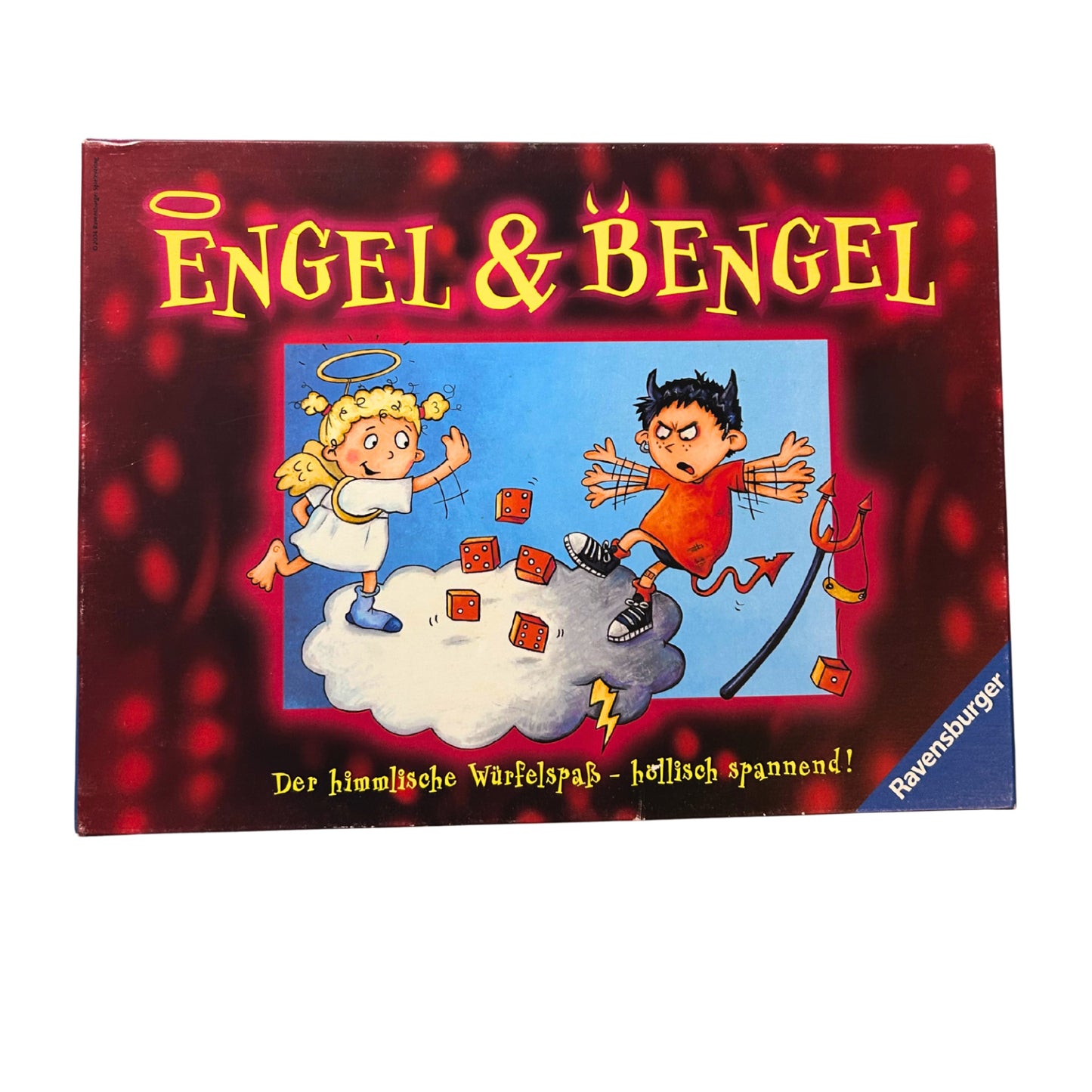 Engel und Bengel der himmlische Wuerfelspass Ravensburger - SKU A10798 - Gesellschaftsspiel gebraucht kaufen bei Brettspielimperium