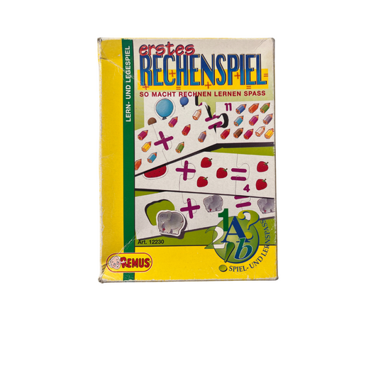 erstes Rechen  Lern  Legespiel Puzzle  Remus  Vollständig - Ansicht 1