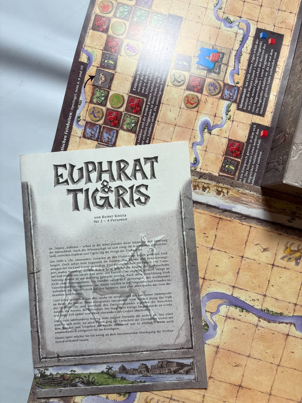 Euphrat & Tigris  An den Ufern der Macht Brettspiel Hans im Glück  Vollständig - Ansicht 10
