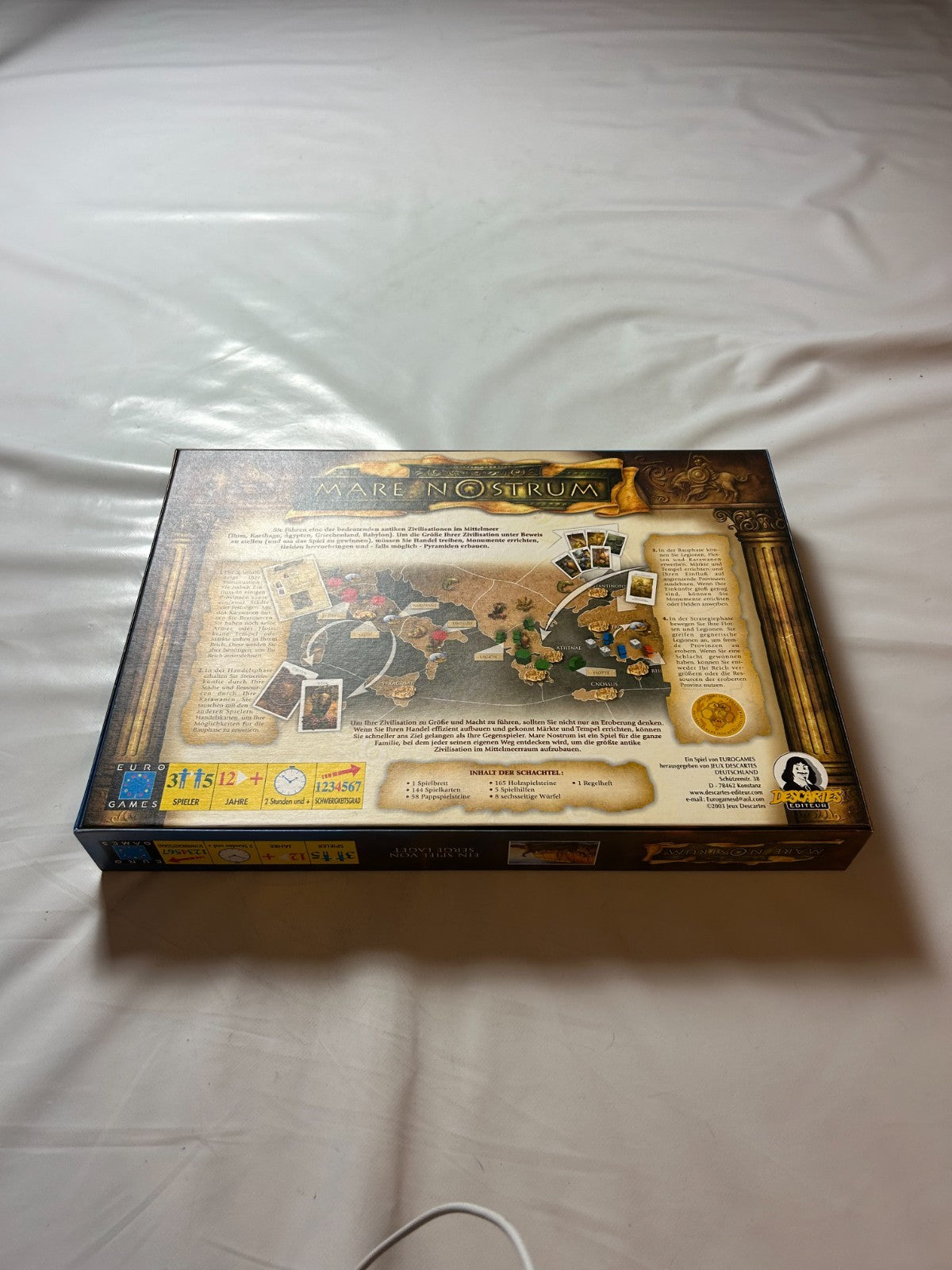 Eurogames Brettspiel Brettspiel Mare Nostrum deutsch  Unbespielt - Ansicht 12