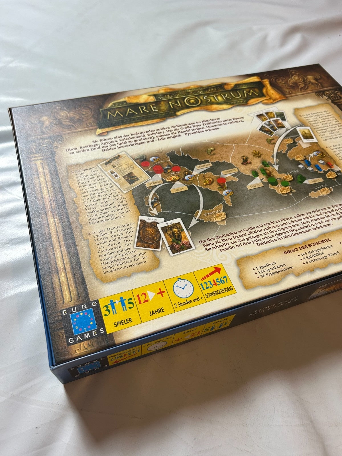 Eurogames Brettspiel Brettspiel Mare Nostrum deutsch  Unbespielt - Ansicht 14