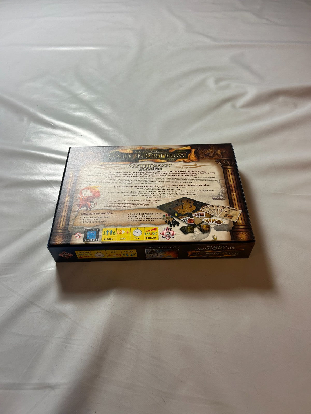 Eurogames Brettspiel Mare Nostrum Mythology Expansion englisch - Unbespielt - Ansicht 10