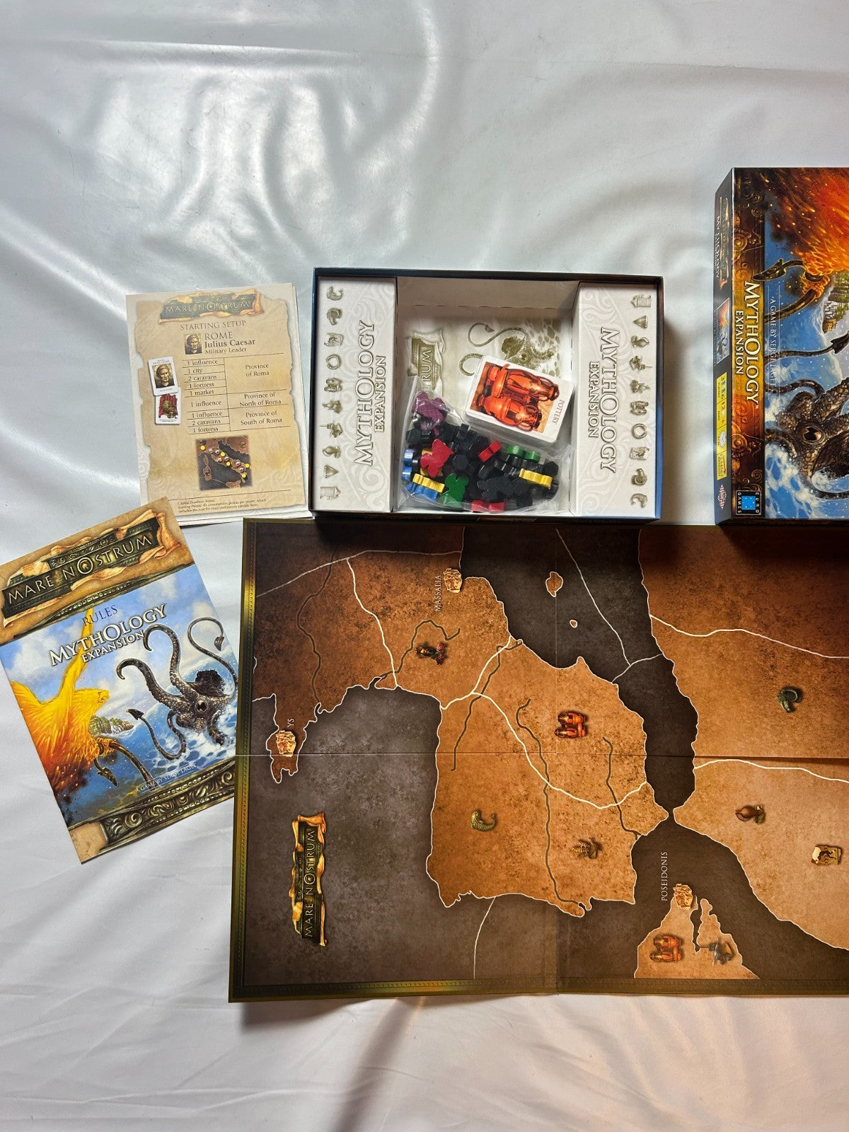 Eurogames Brettspiel Mare Nostrum Mythology Expansion englisch - Unbespielt - Ansicht 6