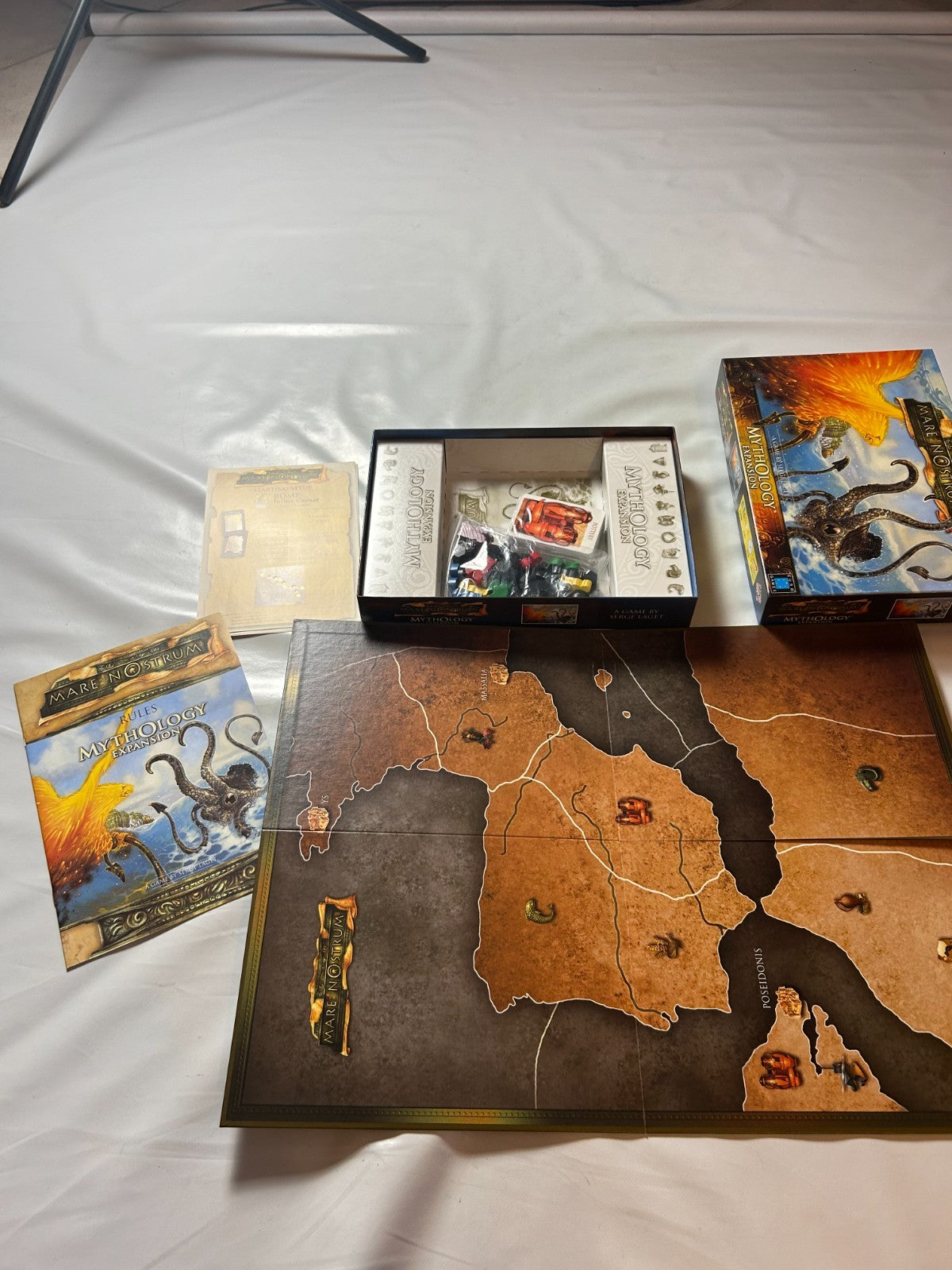 Eurogames Brettspiel Mare Nostrum Mythology Expansion englisch - Unbespielt - Ansicht 7