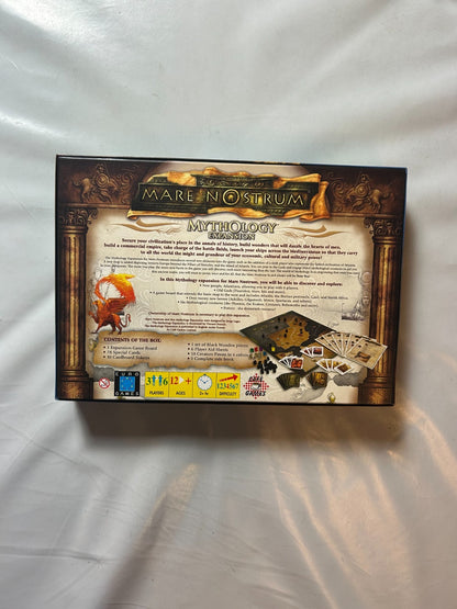 Eurogames Brettspiel Mare Nostrum Mythology Expansion englisch - Unbespielt - Ansicht 9