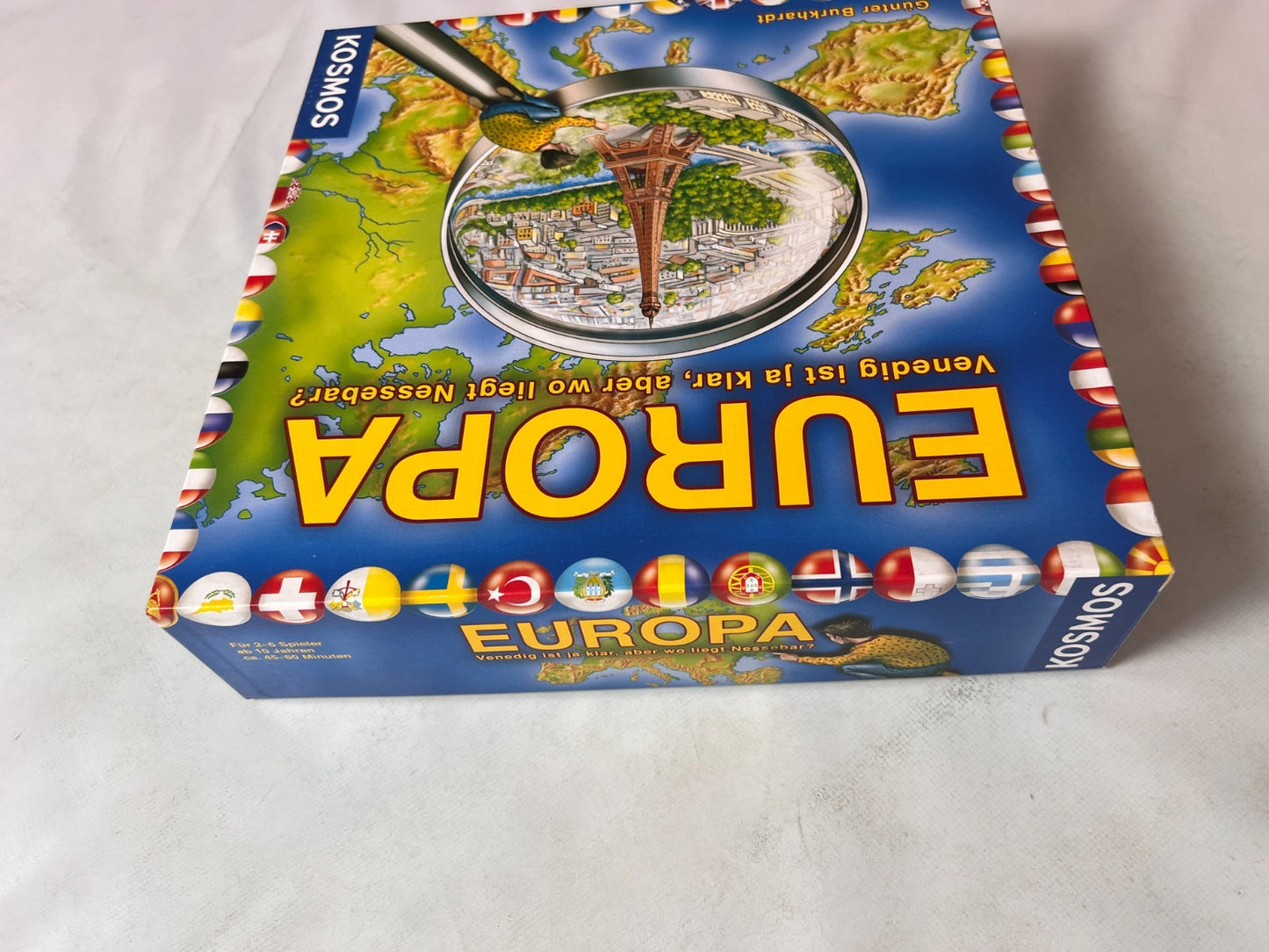 Europa Brettspiel , Venedig ist ja klar, aber wo liegt Nessebar? Kosmos-Komplett - Ansicht 6