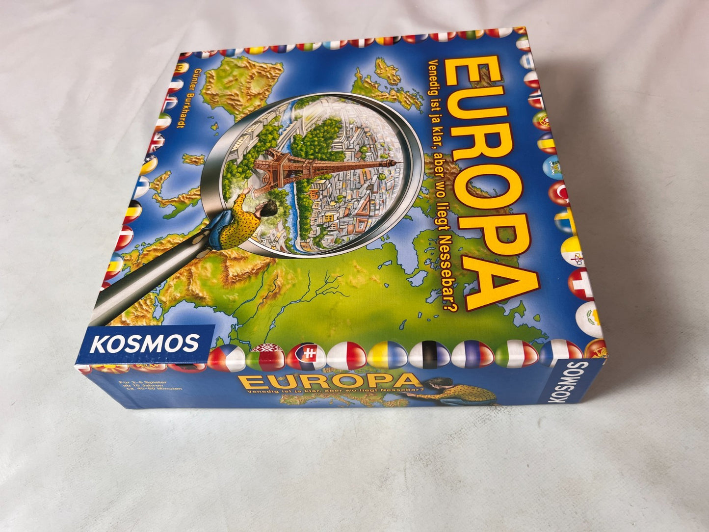 Europa Brettspiel , Venedig ist ja klar, aber wo liegt Nessebar? Kosmos-Komplett - Ansicht 7