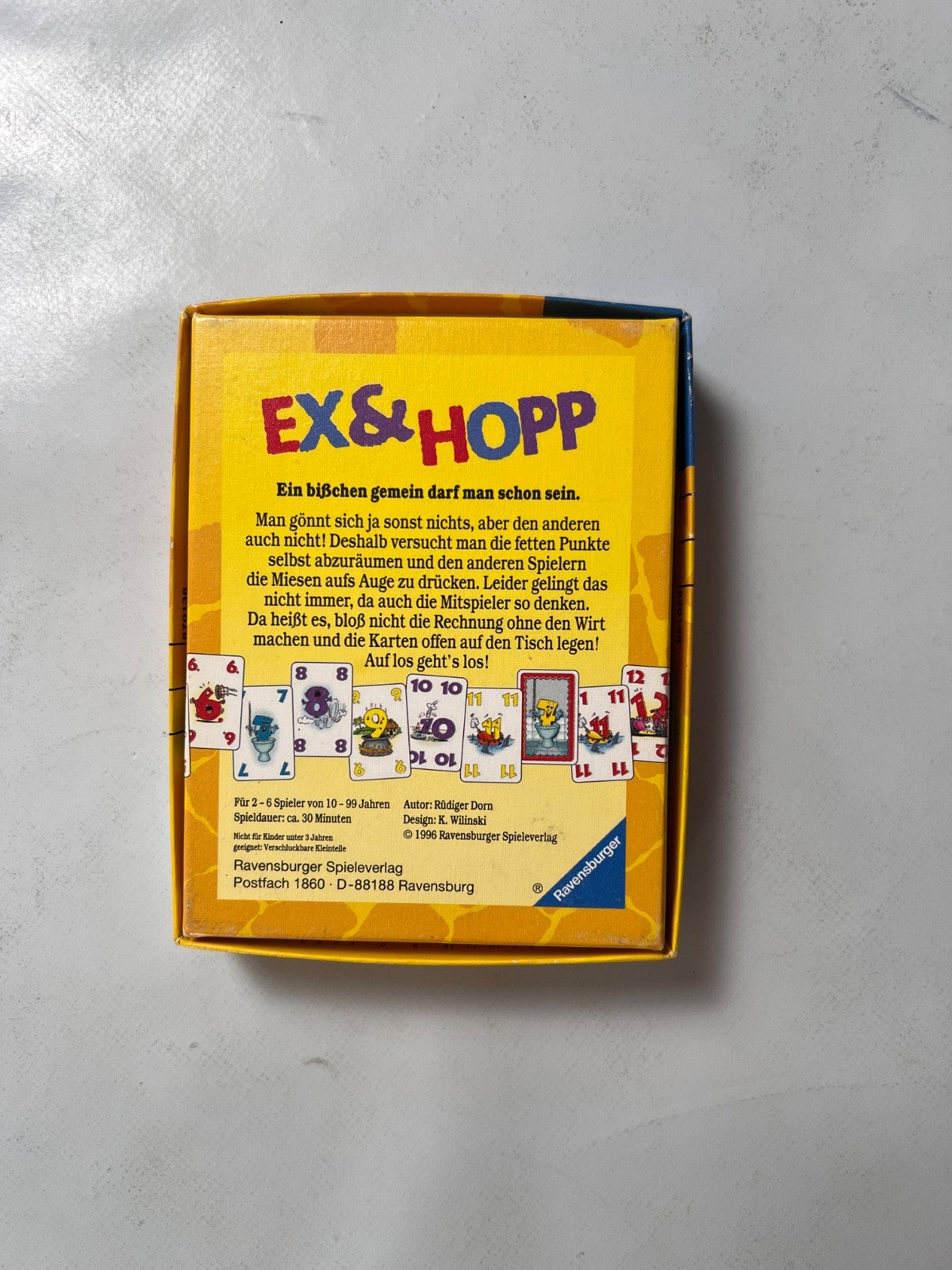 Ex & Hopp Kartenspiel Ravensburger  Vollständig - Ansicht 8