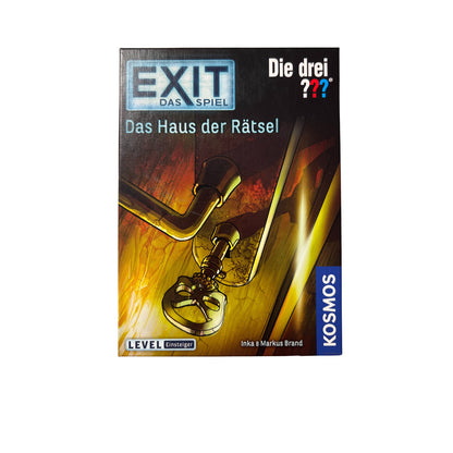 EXIT - Das Haus der Rätsel Kosmos Familien Spiel - Unbespielt – SKU A10283 – Gesellschaftsspiel gebraucht kaufen bei Brettspielimperium