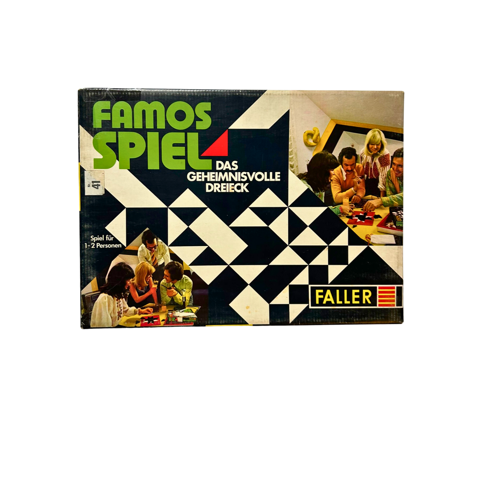 Famos Spiel Faller Das geheimnisvolle Dreieck - Vollständig - Ansicht 1