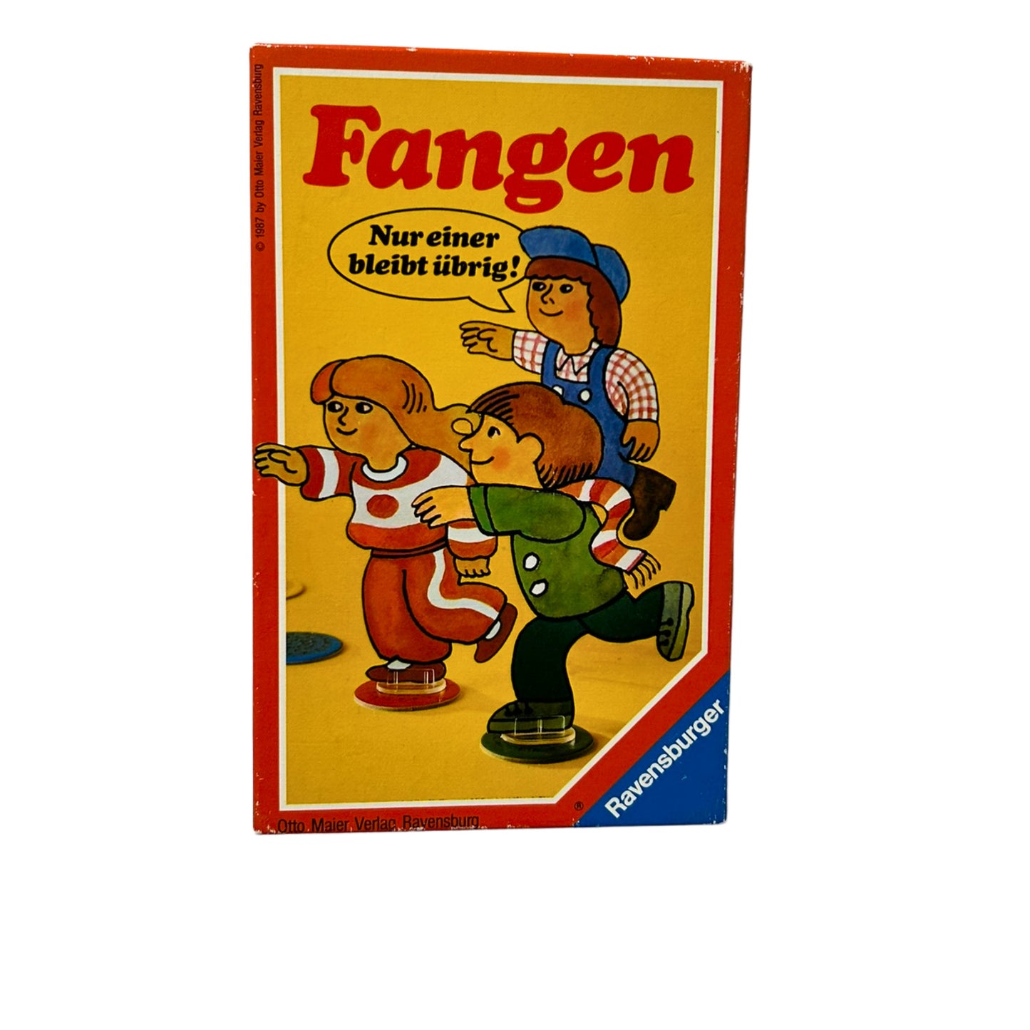 Fangen nur einer bleibt übrig 1987 Ravensburger Spiele – SKU A5703 – Gesellschaftsspiel gebraucht kaufen bei Brettspielimperium
