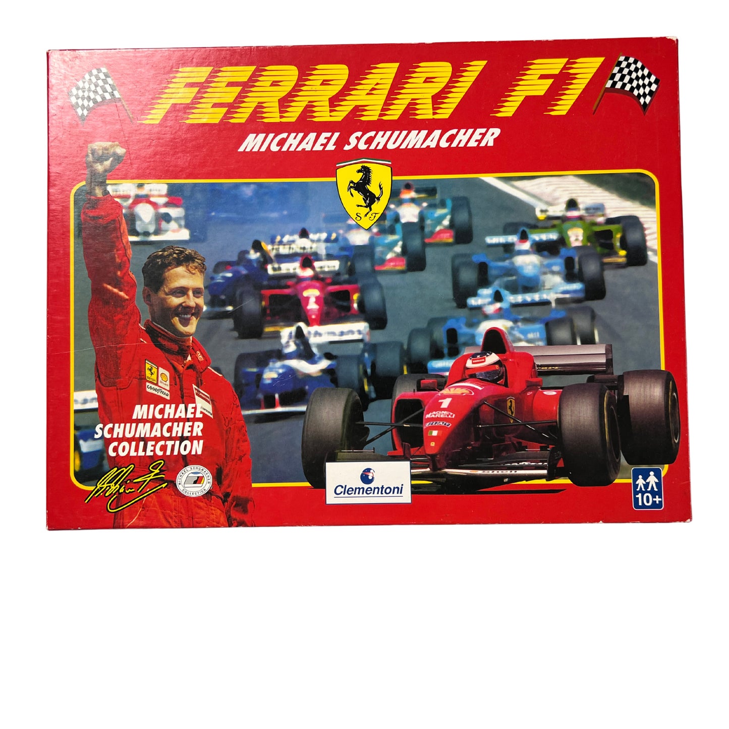 Ferrari F1 Michael Schumacher Clementoni Gesellschaft – SKU A7094 – Gesellschaftsspiel gebraucht kaufen bei Brettspielimperium