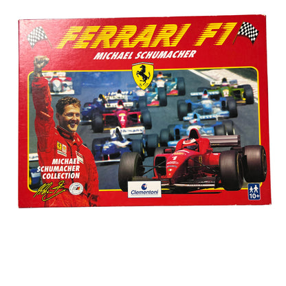 Ferrari F1 Michael Schumacher Clementoni Gesellschaft – SKU A7094 – Gesellschaftsspiel gebraucht kaufen bei Brettspielimperium