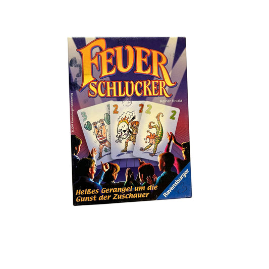 Feuerschlucker Kartenspiel von Ravensburger – SKU A10647 – Kartenspiel gebraucht kaufen bei Brettspielimperium