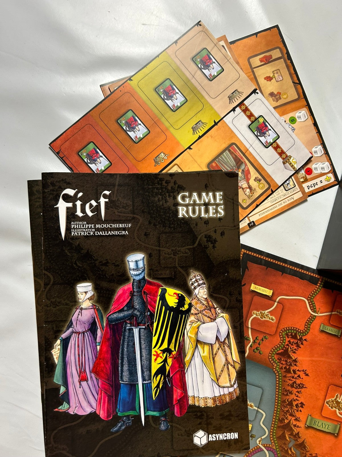 Fief Frazösische Edition Brettspiel Asyncron  Vollständig - Ansicht 7