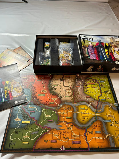 Fief Frazösische Edition Brettspiel Asyncron  Vollständig - Ansicht 9