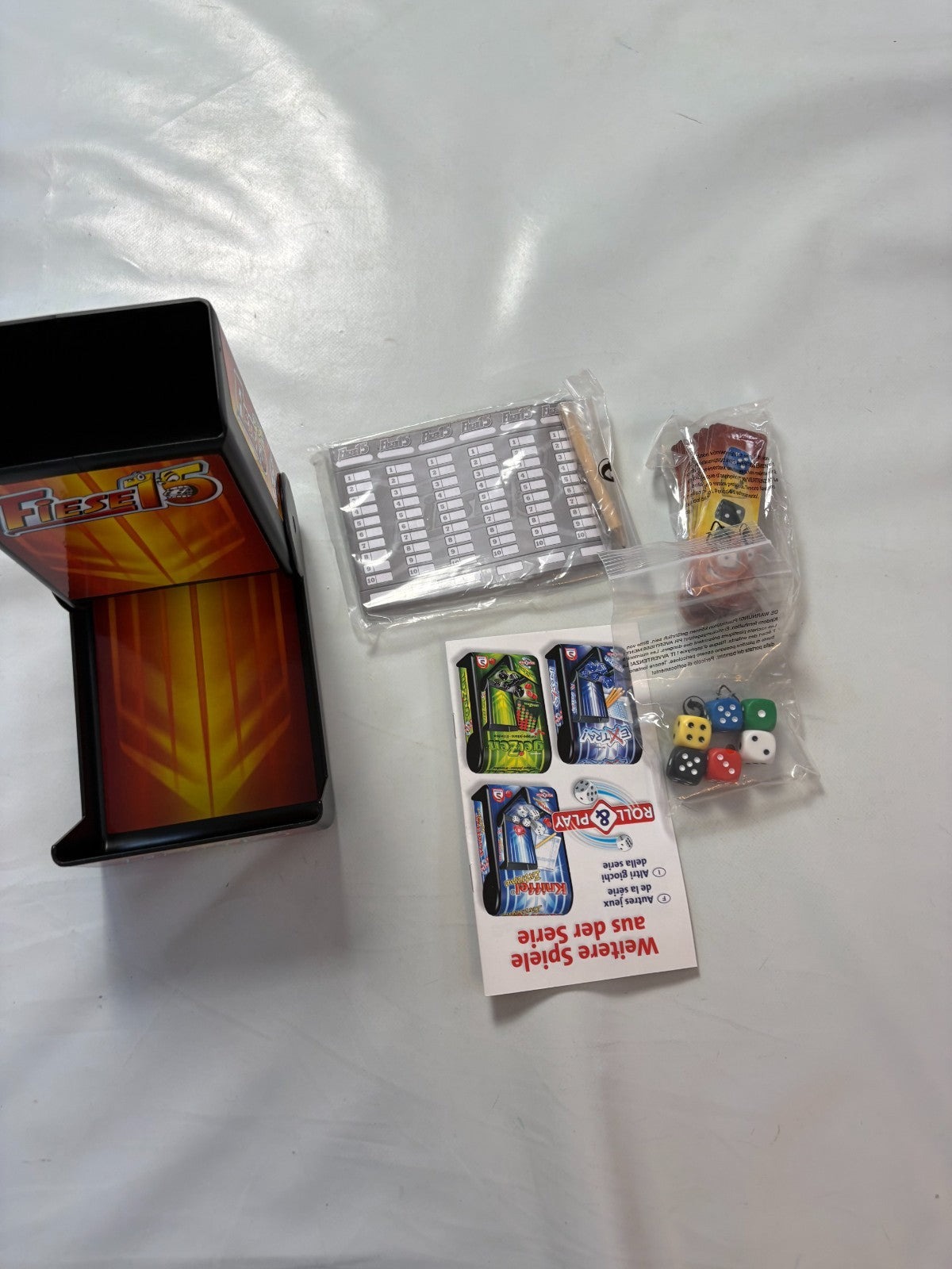 Fiese 15 Gesellschaftsspiel Würfelspiel Schmidt  Unbespielt - Ansicht 6