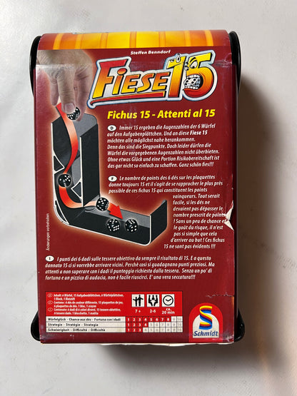 Fiese 15 Gesellschaftsspiel Würfelspiel Schmidt - Vollständig - Ansicht 11