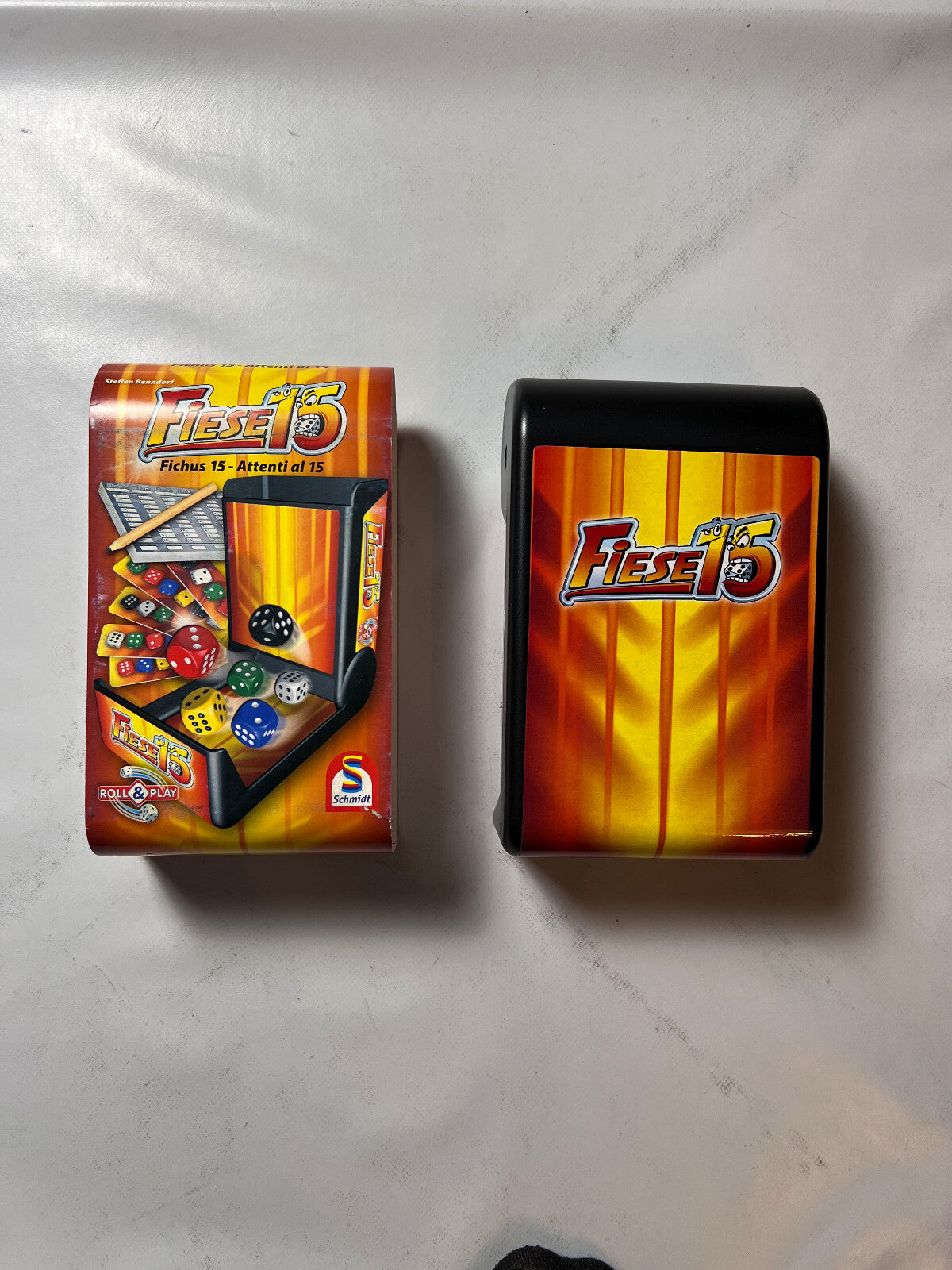 Fiese 15 Gesellschaftsspiel Würfelspiel Schmidt - Vollständig - Ansicht 2