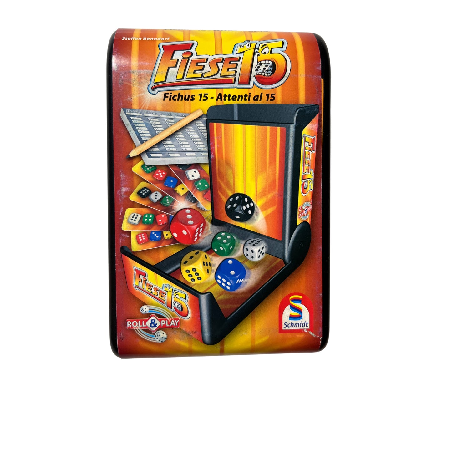 Fiese 15 Gesellschaftsspiel Würfelspiel Schmidt – SKU A7421 – Gesellschaftsspiel gebraucht kaufen bei Brettspielimperium