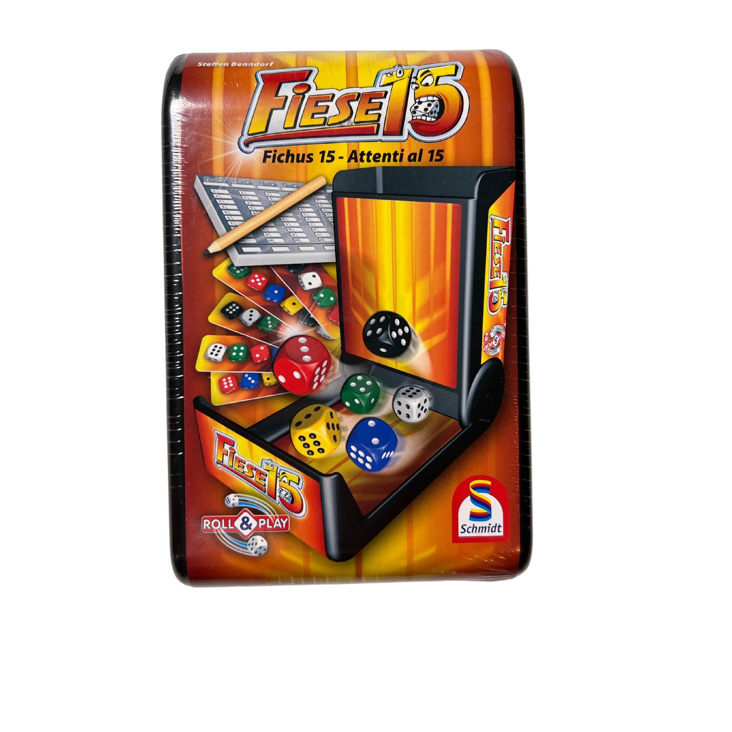 Fiese 15 Roll & Play Würfelspiel Schmidt – SKU A7551 – Gesellschaftsspiel neu kaufen bei Brettspielimperium