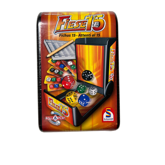 Fiese 15 Roll & Play Würfelspiel Schmidt – SKU A7551 – Gesellschaftsspiel neu kaufen bei Brettspielimperium