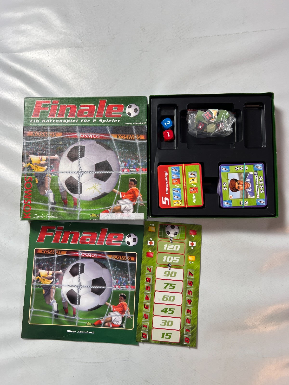 Finale Kartenspiel für 2 Spieler Kosmos 1998  vollständig - Ansicht 2