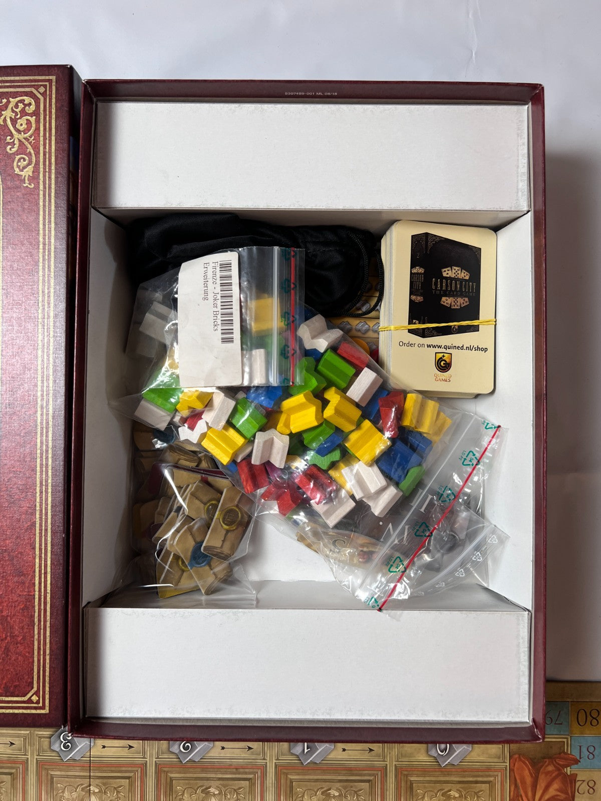 Firenze Spiel Brettspiel Grundspiel Quined Games - Vollständig - Ansicht 3