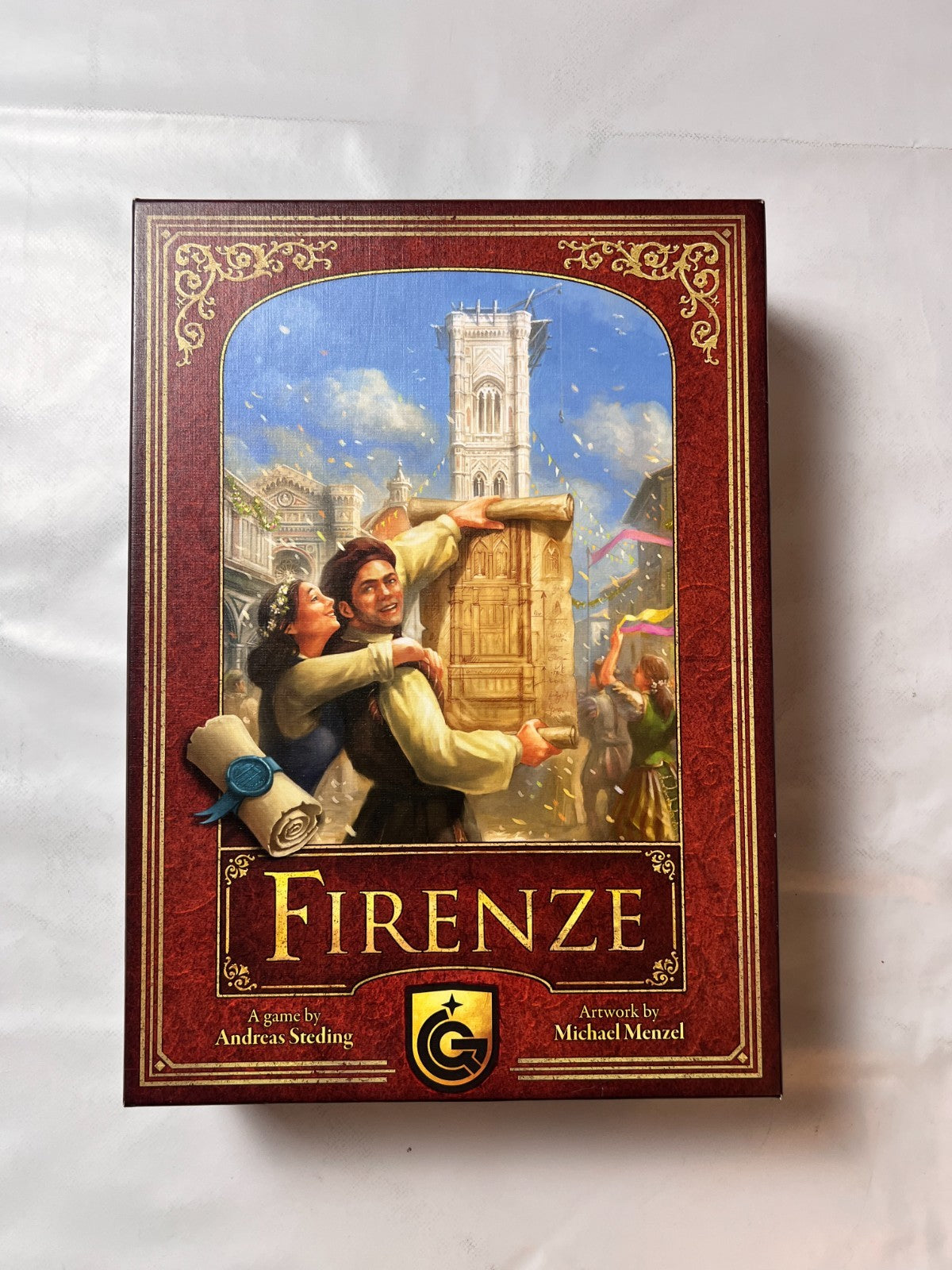 Firenze Spiel Brettspiel Grundspiel Quined Games - Vollständig - Ansicht 4
