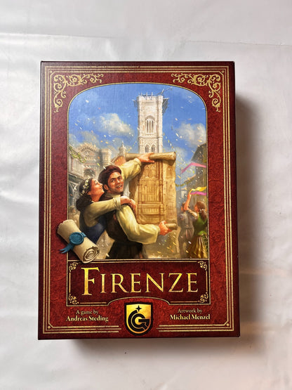 Firenze Spiel Brettspiel Grundspiel Quined Games - Vollständig - Ansicht 4