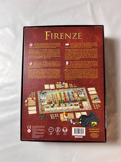 Firenze Spiel Brettspiel Grundspiel Quined Games - Vollständig - Ansicht 9