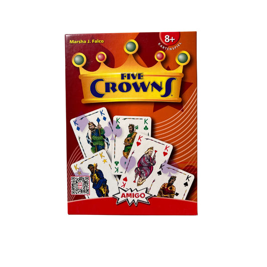 Five Crowns Königs-Rommé Kartenspiel Amigo – SKU A11694 – Kartenspiel gebraucht kaufen bei Brettspielimperium