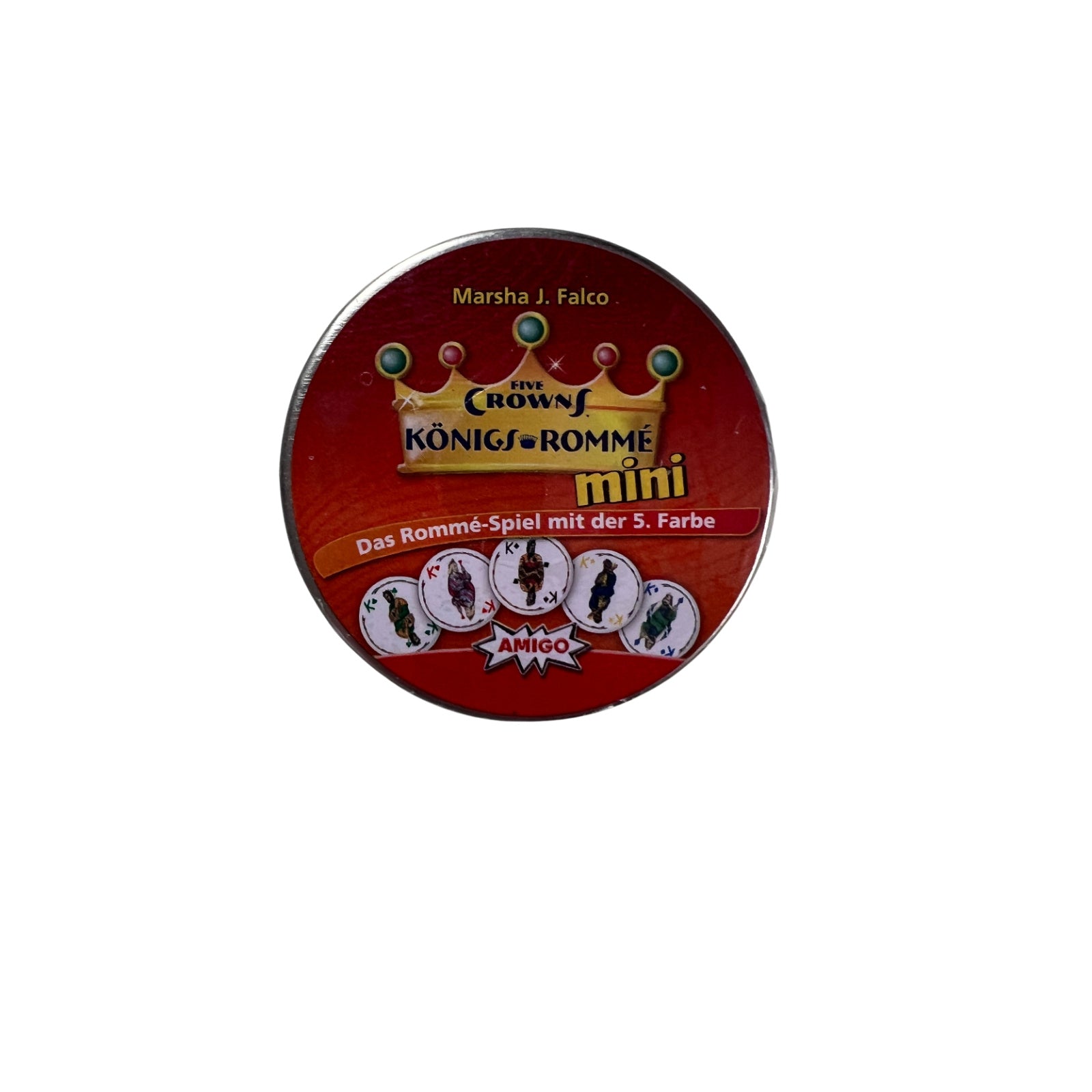 Five Crowns Königs Romme mini Spiel Amigo - NEU – SKU A13509 – Gesellschaftsspiel gebraucht kaufen bei Brettspielimperium
