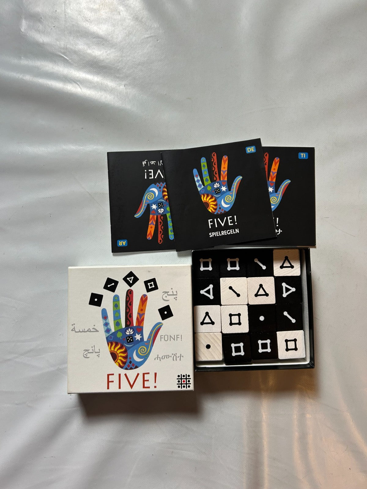 Five! Legespiel Holz  Vollständig - Ansicht 6