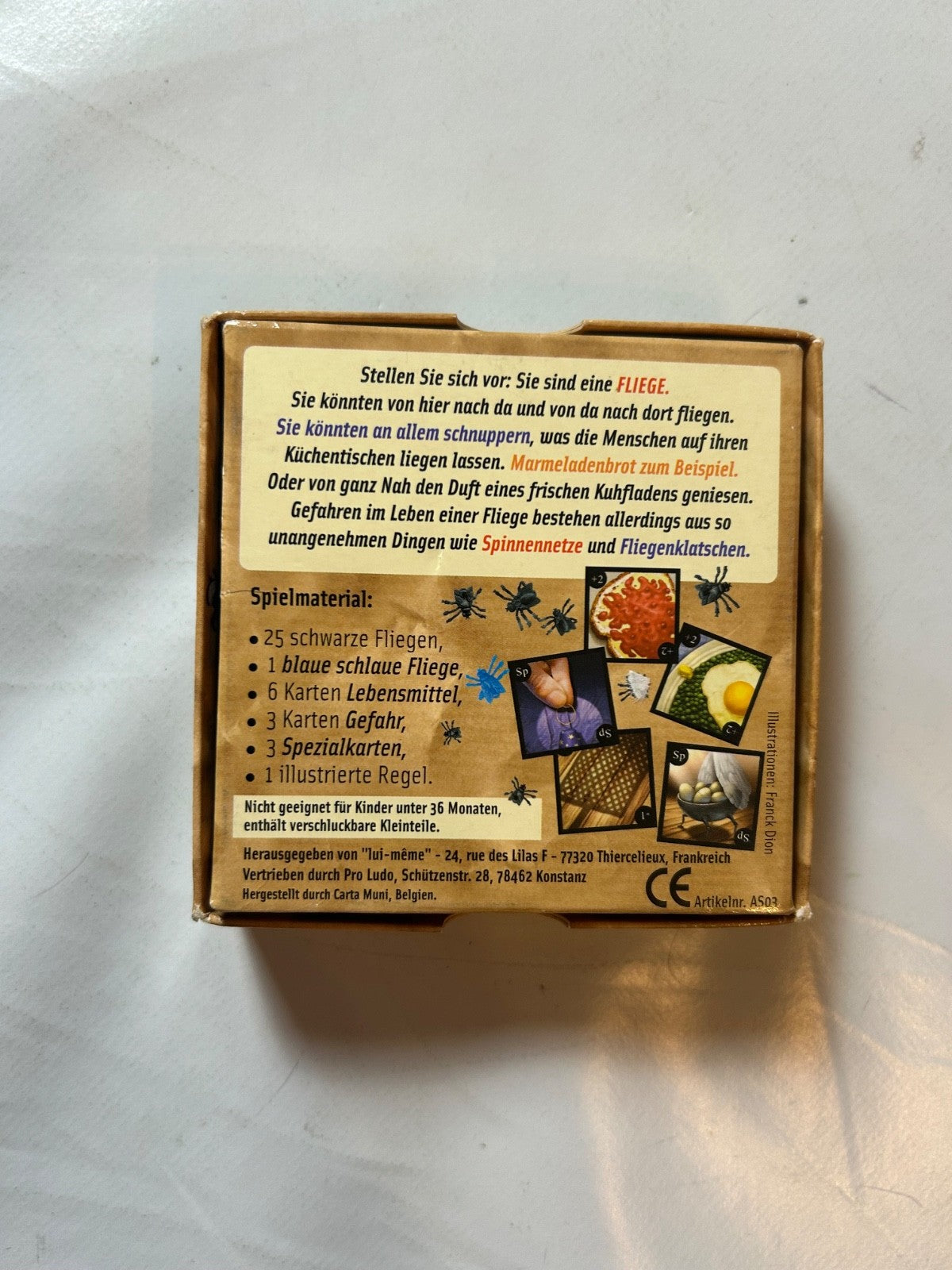 Fliegen Mitbringspiel Gesellschaftsspiel - Vollständig - Ansicht 8