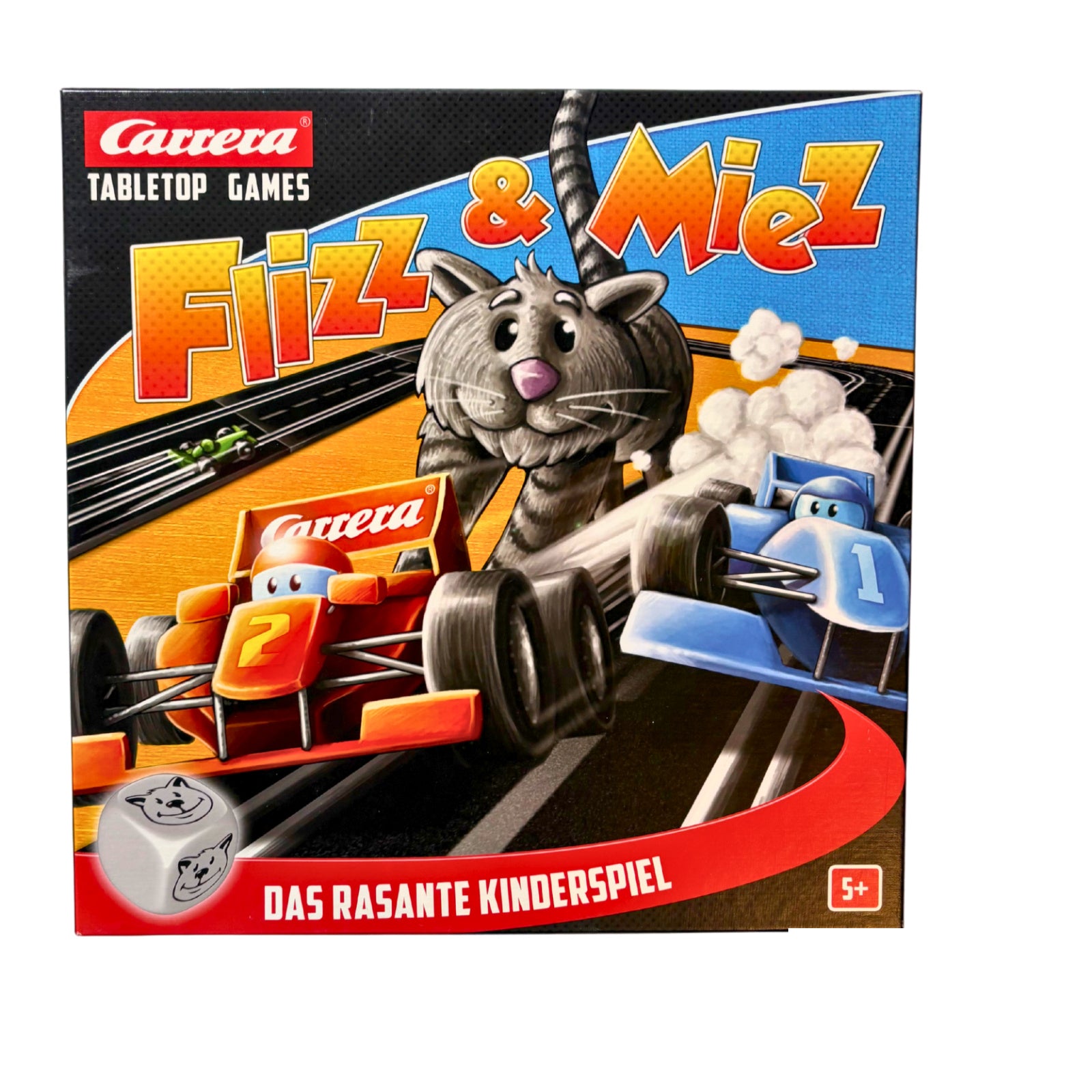 Flizz und Miez, Carrera Tabletop Games, ab 5 Jahren- – SKU A13110 – Gesellschaftsspiel gebraucht kaufen bei Brettspielimperium
