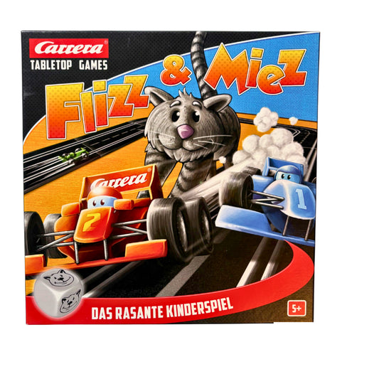 Flizz und Miez, Carrera Tabletop Games, ab 5 Jahren- – SKU A13110 – Gesellschaftsspiel gebraucht kaufen bei Brettspielimperium