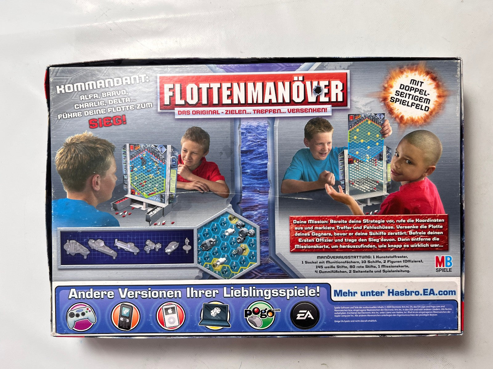 Flottenmanöver 2008 Hasbro Brettspiel Strategie  Vollständig - Ansicht 12